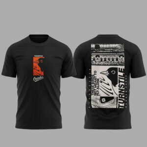 Unisex Baltimore Orioles x Turnstile 2026 Graphic Shirt for Baseball and Music Fans