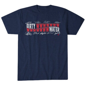 Unisex Boston Baseball Dirty Wwwwwwwwwwwwwwwater Graphic Shirt for Baseball Fans