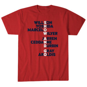 Unisex Boston Baseball Show And Go Names 2026 Graphic Shirt for Baseball Fans