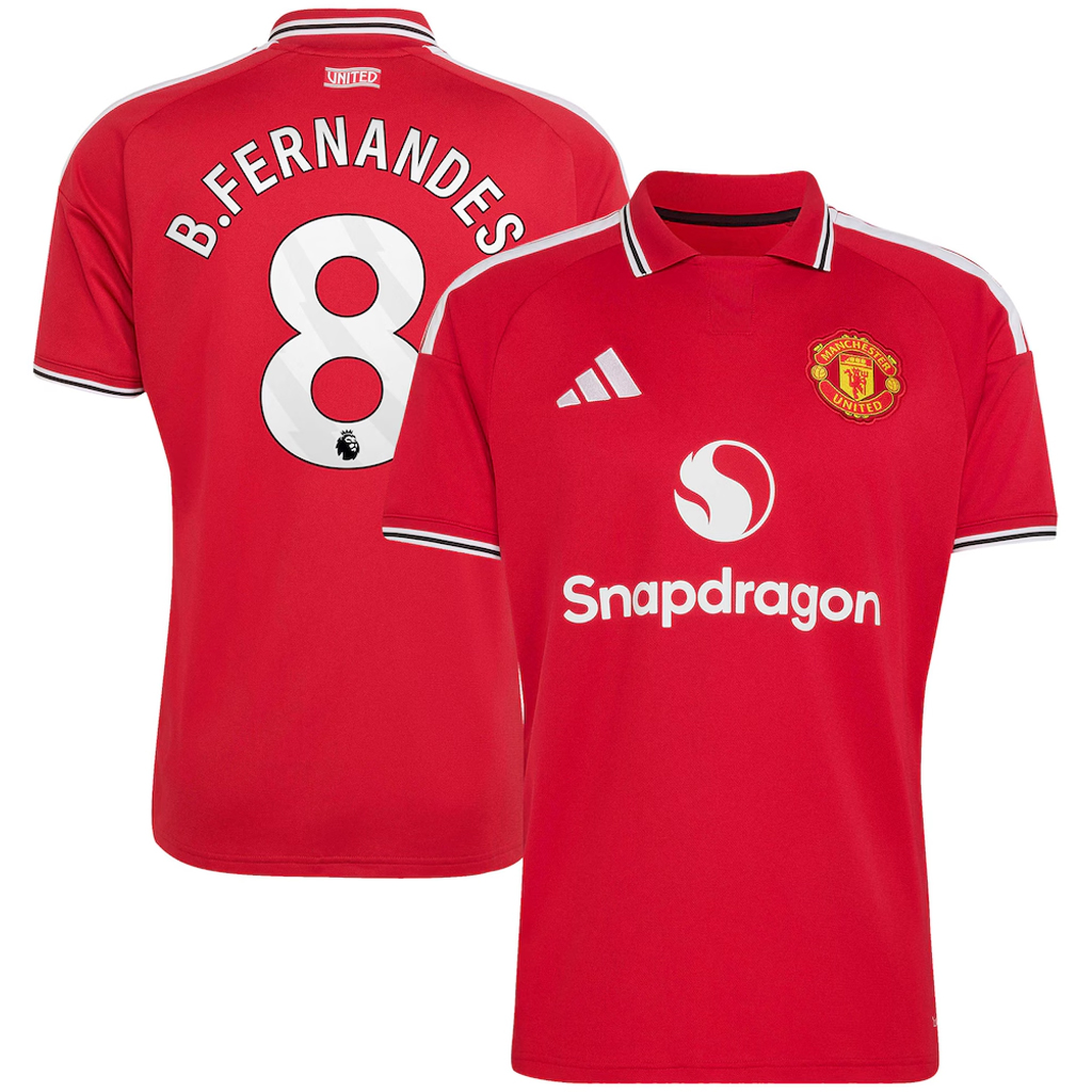 Unisex Bruno Fernandes Manchester United 2026-2027 Home On-Field Soccer Jersey for Soccer Fans 1 Unisex Bruno Fernandes Manchester United 2026-2027 Home On-Field Soccer Jersey for Soccer Fans