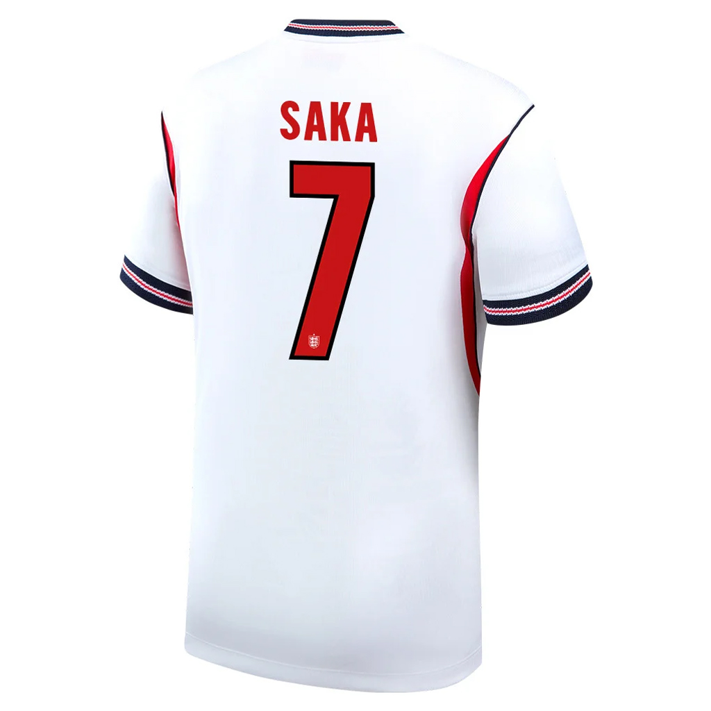 Unisex Bukayo Saka England National Team 2026 Home Stadium Soccer Jersey for Soccer Fans 3 Unisex Bukayo Saka England National Team 2026 Home Stadium Soccer Jersey for Soccer Fans - Image 3