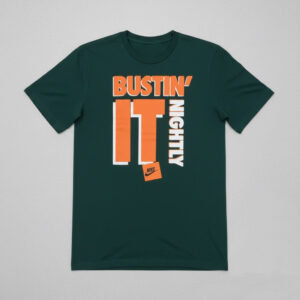 Unisex Bustin It Nightly Graphic Shirt for Humor Fans