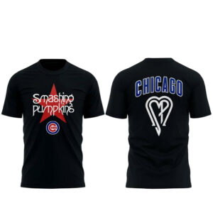Unisex Chicago Cubs x The Smashing Pumpkins 2026 Graphic Shirt for Baseball Fans