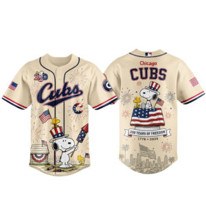 Unisex Chicago White Sox x Peanuts USA 250th Anniversary 2026 Baseball Jersey for Baseball Fans