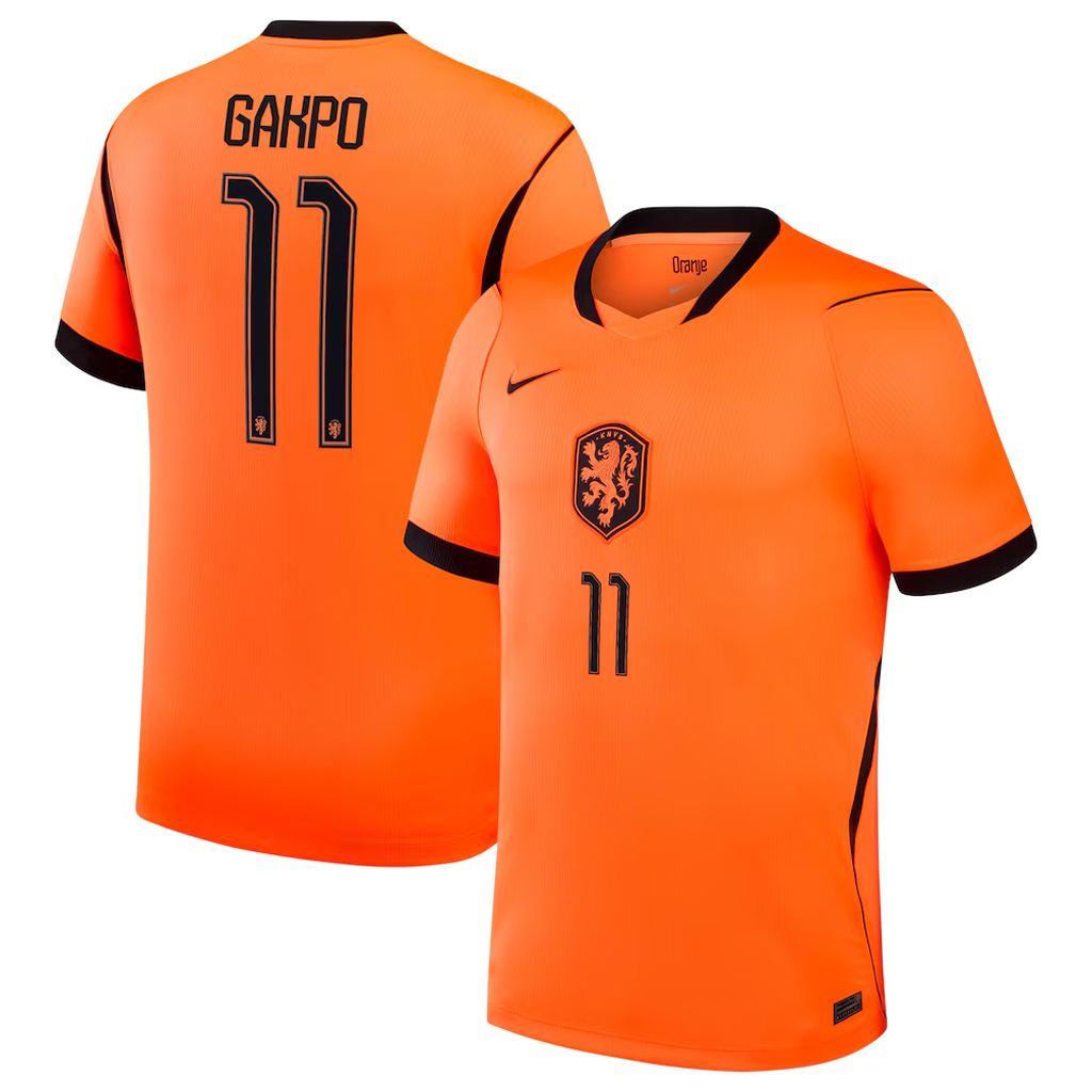 Unisex Cody Gakpo Netherlands National Team 2026 Home Stadium Soccer Jersey for Soccer Fans 1 Unisex Cody Gakpo Netherlands National Team 2026 Home Stadium Soccer Jersey for Soccer Fans
