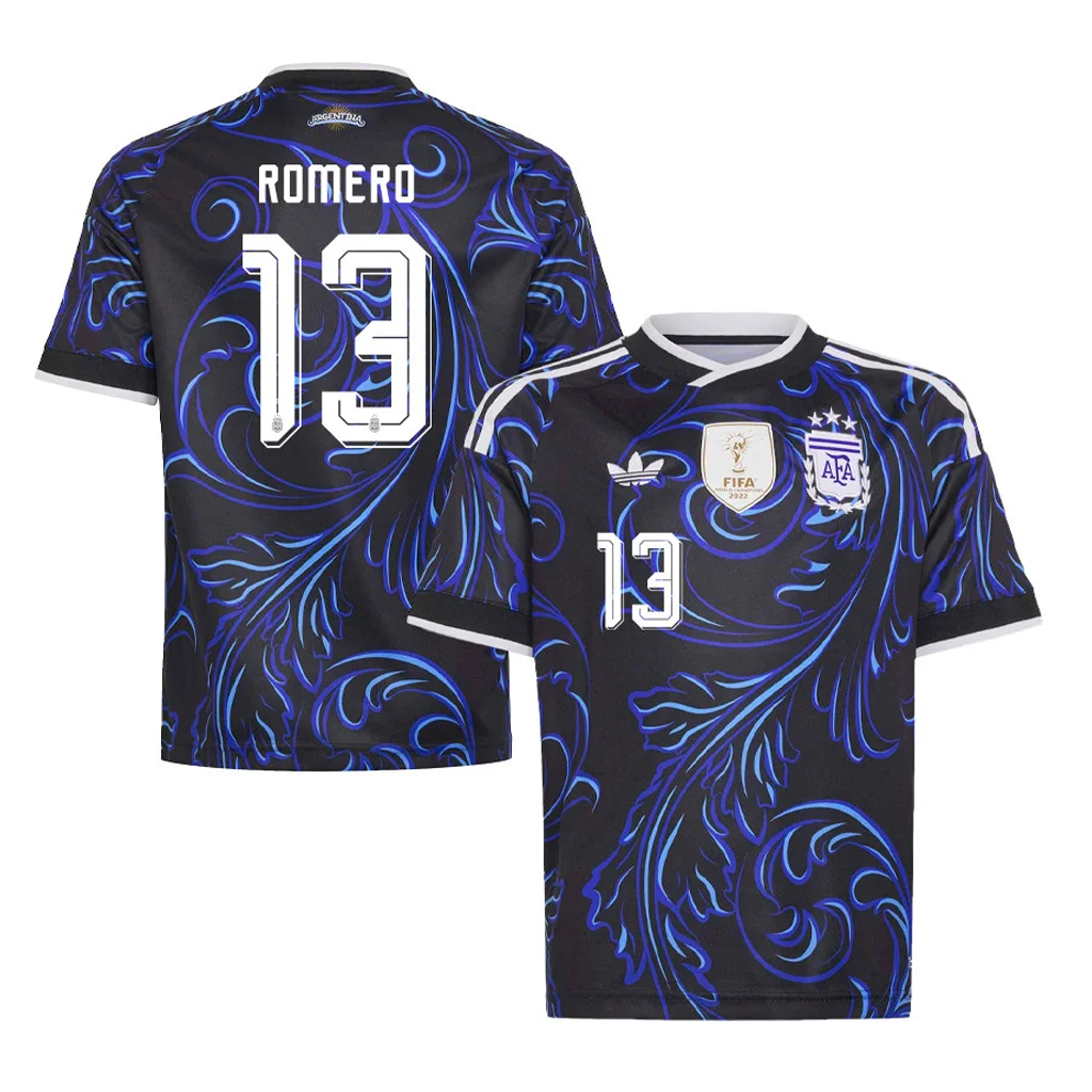 Unisex Cristian Romero Argentina National Team 2026 Away Stadium Soccer Jersey for Soccer Fans 1 Unisex Cristian Romero Argentina National Team 2026 Away Stadium Soccer Jersey for Soccer Fans