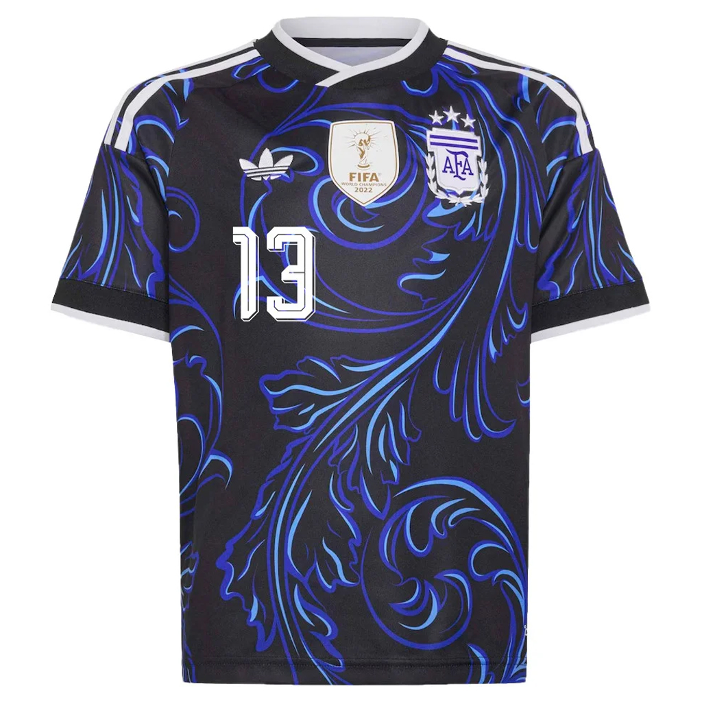 Unisex Cristian Romero Argentina National Team 2026 Away Stadium Soccer Jersey for Soccer Fans 2 Unisex Cristian Romero Argentina National Team 2026 Away Stadium Soccer Jersey for Soccer Fans - Image 2