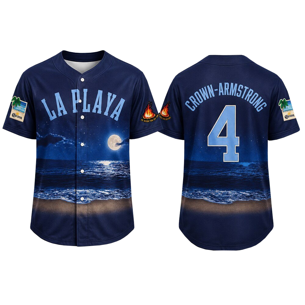 Unisex Crow-Armstrong Beach Connect Series 2026 La Playa Baseball Jersey for Baseball Fans 1 Unisex Crow-Armstrong Beach Connect Series 2026 La Playa Baseball Jersey for Baseball Fans