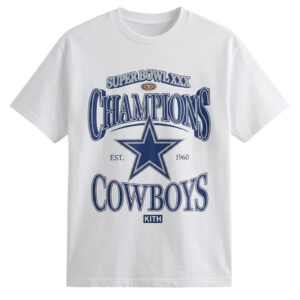 Unisex Dak Prescott Super Bowl XXX Champions Dallas Cowboys Est. 1960 Graphic Shirt for Football Fans