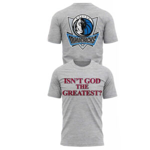 Unisex Dallas Mavericks Kyrie Irving Isn’t God The Greatest 2026 Graphic Shirt for Basketball Fans