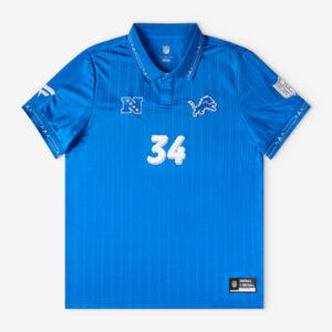 Unisex Detroit Lions National Football League Blue Soccer Jersey 2026 for Football Fans