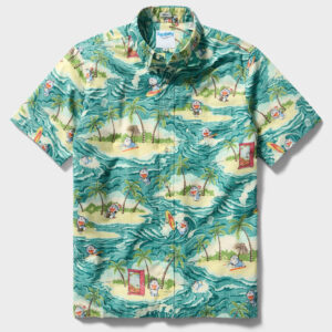 Unisex Doraemon Aloha 2026 Hawaiian Shirt for Anime and Cartoon Fans