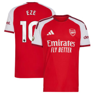 Unisex Eberechi Eze Arsenal 2026-2027 Home Stadium Soccer Jersey for Soccer Fans
