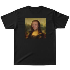 Unisex Erling Haaland Mona Lisa Meme 2026 Graphic Shirt for Soccer Fans
