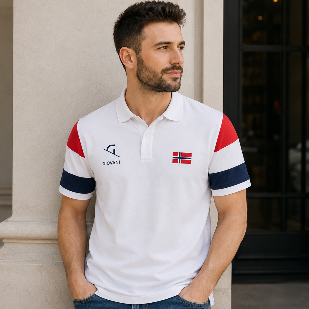 Unisex Erling Haaland Norway 2026 Polo Shirt for Soccer Fans 2 Unisex Erling Haaland Norway 2026 Polo Shirt for Soccer Fans - Image 2