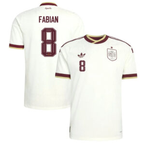 Unisex Fabián Ruiz Spain National Team 2026 Away Stadium Soccer Jersey for Soccer Fans