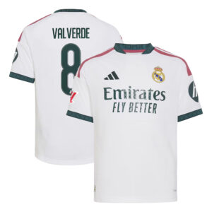 Unisex Federico Valverde Real Madrid 2026-2027 Home On-Field Soccer Jersey for Soccer Fans