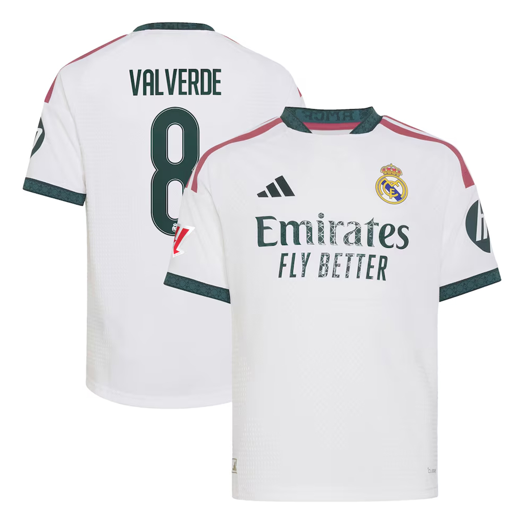 Unisex Federico Valverde Real Madrid 2026-2027 Home On-Field Soccer Jersey for Soccer Fans 1 Unisex Federico Valverde Real Madrid 2026-2027 Home On-Field Soccer Jersey for Soccer Fans