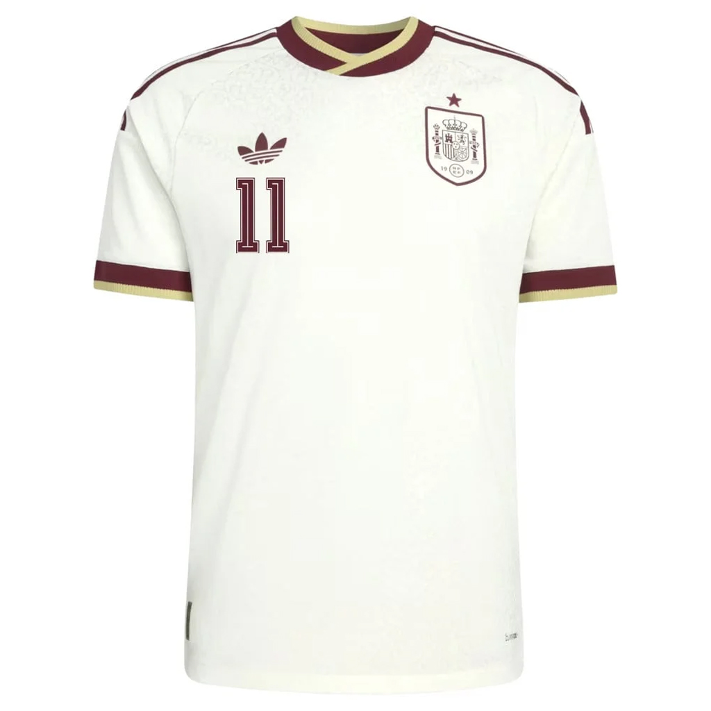 Unisex Ferran Torres Spain National Team 2026 Away Stadium Soccer Jersey for Soccer Fans 2 Unisex Ferran Torres Spain National Team 2026 Away Stadium Soccer Jersey for Soccer Fans - Image 2