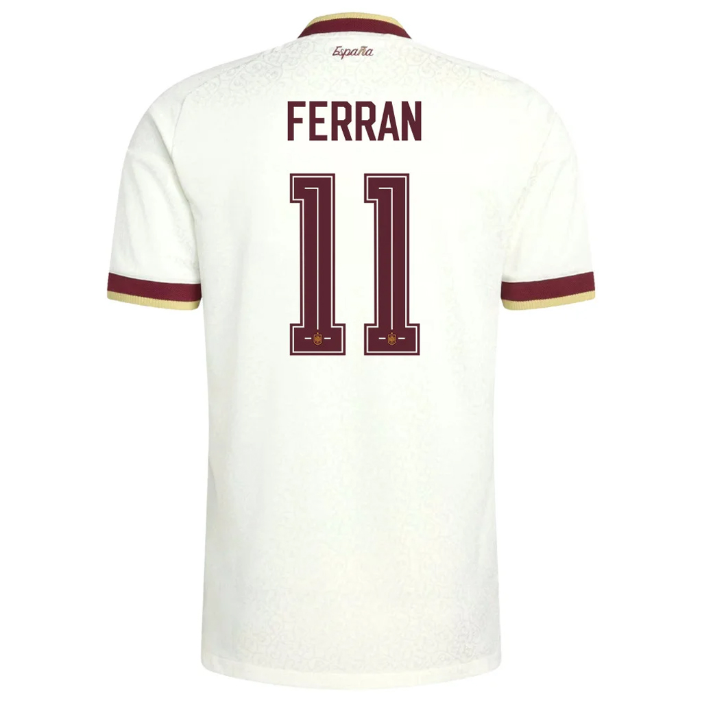 Unisex Ferran Torres Spain National Team 2026 Away Stadium Soccer Jersey for Soccer Fans 3 Unisex Ferran Torres Spain National Team 2026 Away Stadium Soccer Jersey for Soccer Fans - Image 3