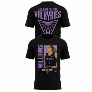 Unisex Golden State Valkyries 2026 Gabby Williams All Stars Graphic Shirt for Basketball Fans