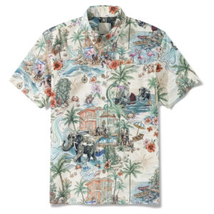 Unisex Hidden Paradise 2026 Hawaiian Shirt for Summer Vacation Lovers