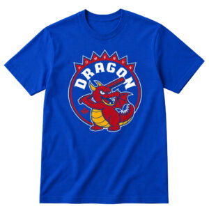 Unisex Home Run Dragon Graphic Shirt for Baseball Fans