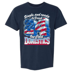 Unisex Ice Cold Domestics Graphic Shirt for Patriotic Fans