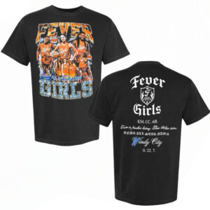 New Unisex Indiana Fever All-Star 2026 Girls Graphic Shirt for Basketball Fans