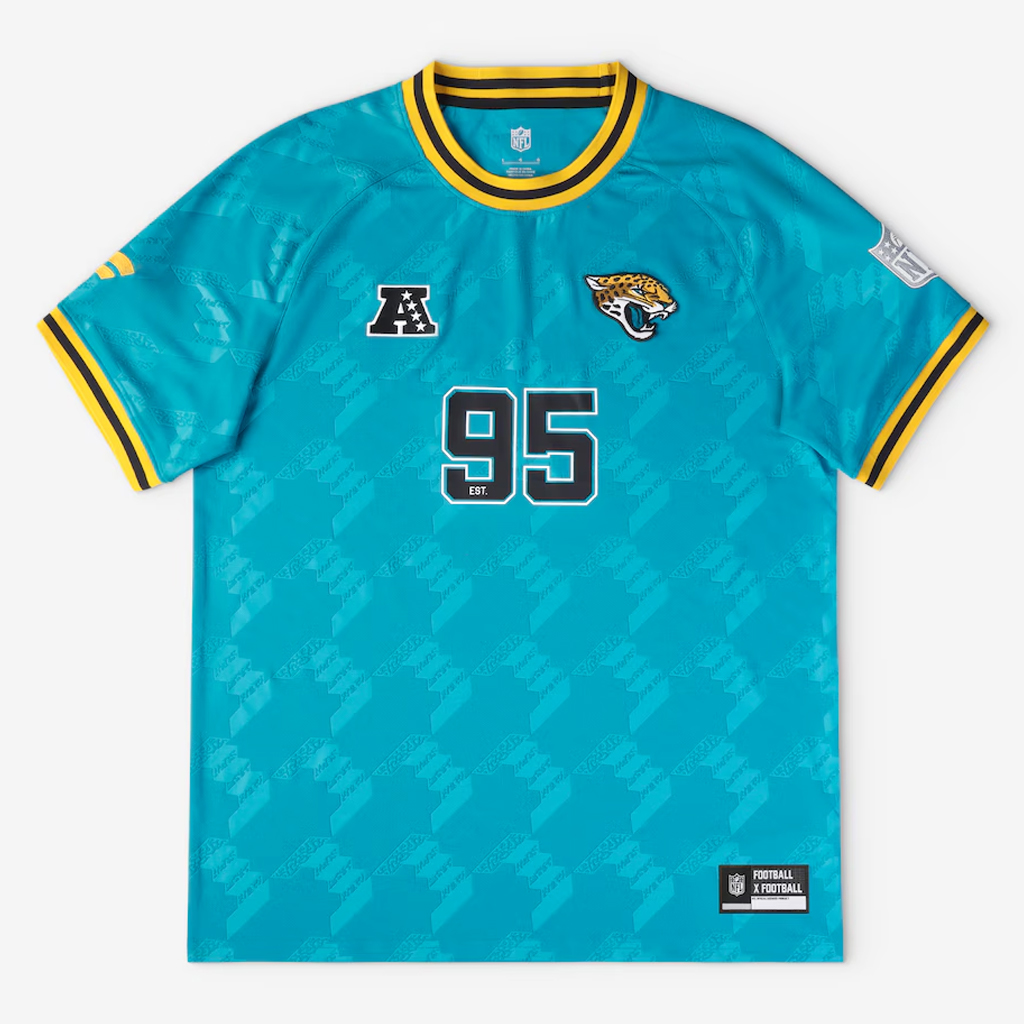 Unisex Jacksonville Jaguars National Football League Teal Soccer Jersey 2026 for Football Fans 1 Unisex Jacksonville Jaguars National Football League Teal Soccer Jersey 2026 for Football Fans