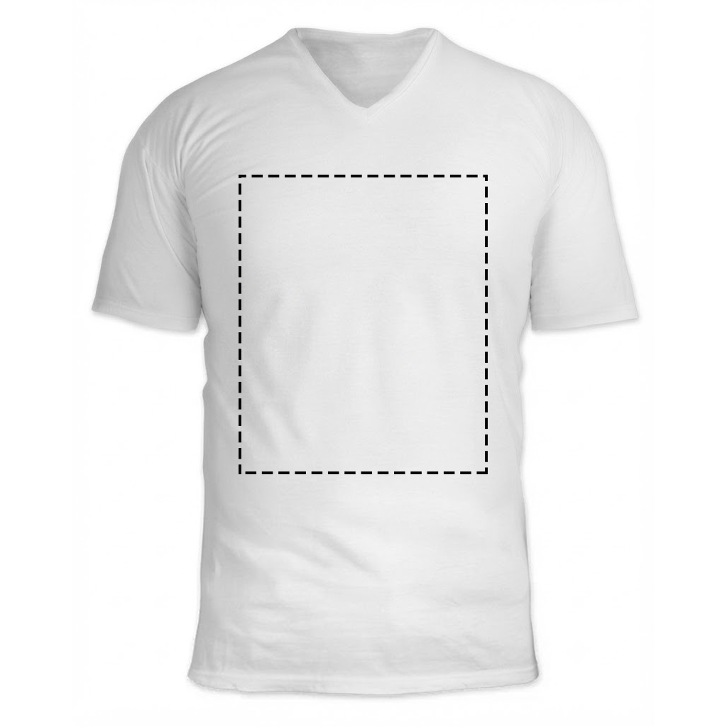 Unisex Jersey V-Neck T-Shirt (Custom-Made) 1 Unisex Jersey V-Neck T-Shirt (Custom-Made)