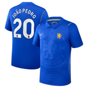 Unisex Jo&atilde;o Pedro Chelsea 2026-2027 Home Stadium Soccer Jersey for Soccer Fans