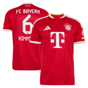 Unisex Joshua Kimmich Bayern Munich 2026-2027 Home Match Soccer Jersey for Soccer Fans
