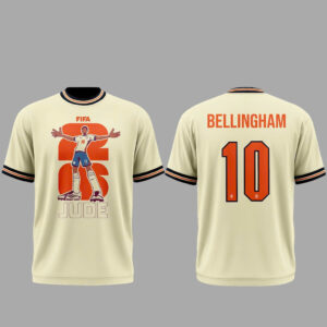 Unisex Jude Bellingham England Global Soccer Event 2026 Graphic Shirt for Soccer Fans