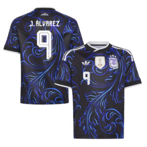 Unisex Julián Álvarez Argentina National Team 2026 Away Stadium Soccer Jersey for Soccer Fans