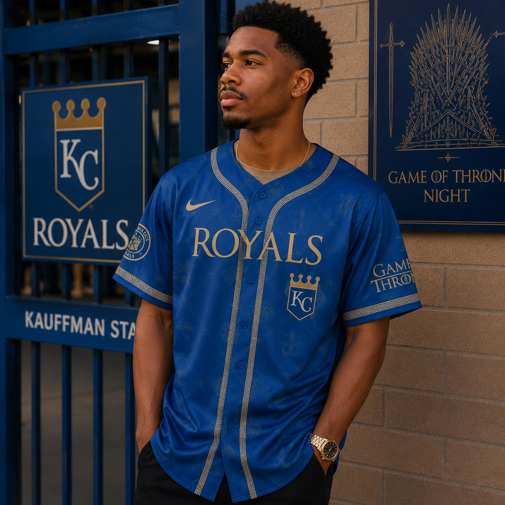 Unisex Kansas City Royals 2026 Game Of Thrones Night Baseball Jersey for Baseball Fans 3 Unisex Kansas City Royals 2026 Game Of Thrones Night Baseball Jersey for Baseball Fans - Image 3