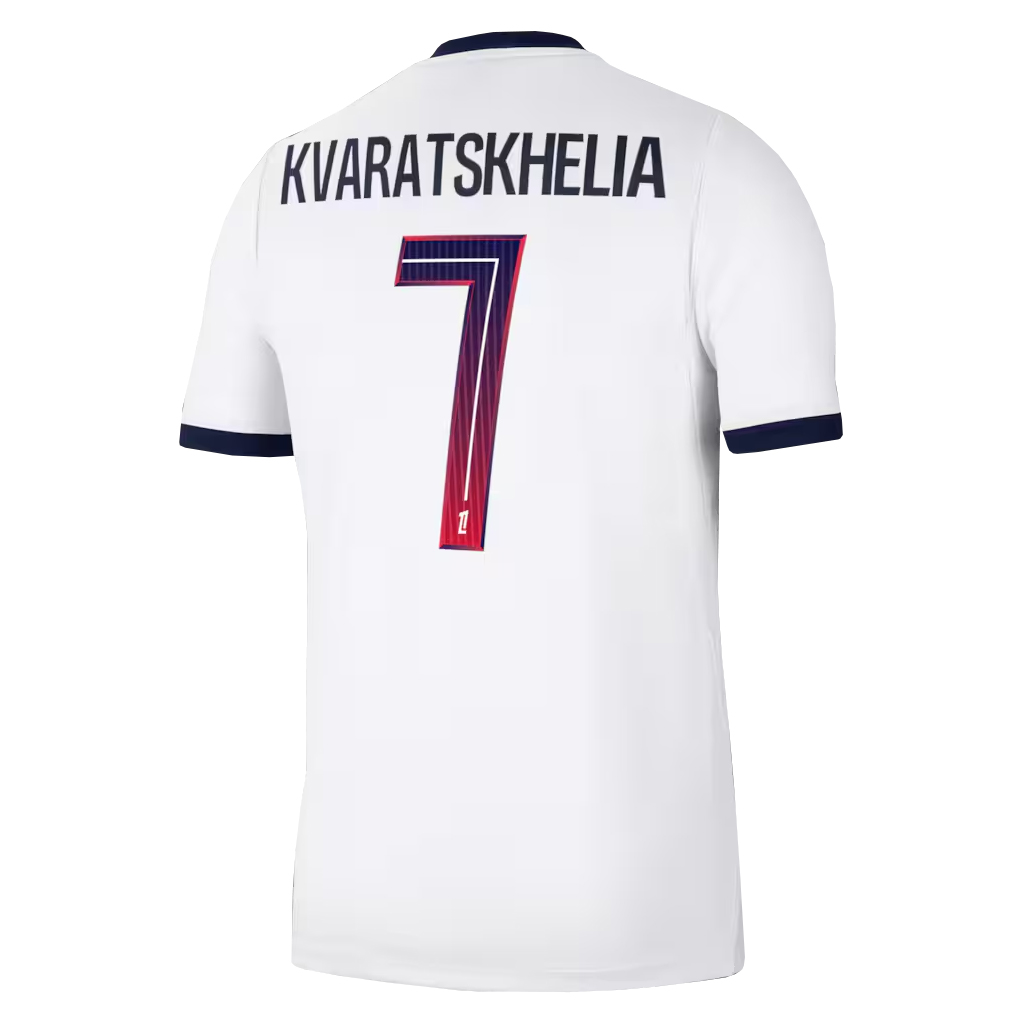 Unisex Khvicha Kvaratskhelia Paris Saint-Germain 2026-2027 Away Stadium Soccer Jersey for Soccer Fans 3 Unisex Khvicha Kvaratskhelia Paris Saint-Germain 2026-2027 Away Stadium Soccer Jersey for Soccer Fans - Image 3