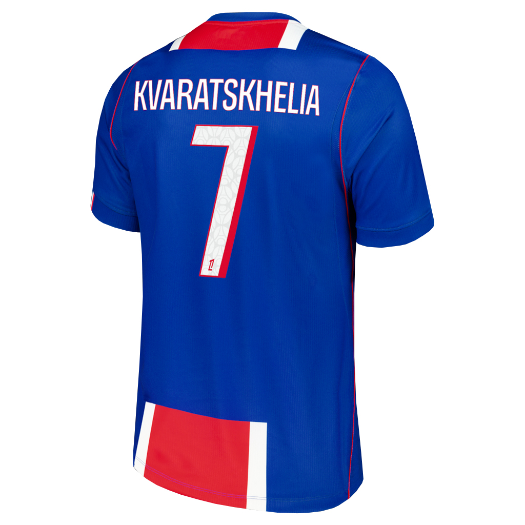 Unisex Khvicha Kvaratskhelia Paris Saint-Germain 2026-2027 Home Stadium Soccer Jersey for Soccer Fans 3 Unisex Khvicha Kvaratskhelia Paris Saint-Germain 2026-2027 Home Stadium Soccer Jersey for Soccer Fans - Image 3