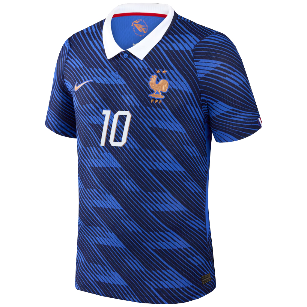 Unisex Kylian Mbappé France National Team 2026 Home Match Blue Soccer Jersey for Soccer Fans 2 Unisex Kylian Mbappé France National Team 2026 Home Match Blue Soccer Jersey for Soccer Fans - Image 2