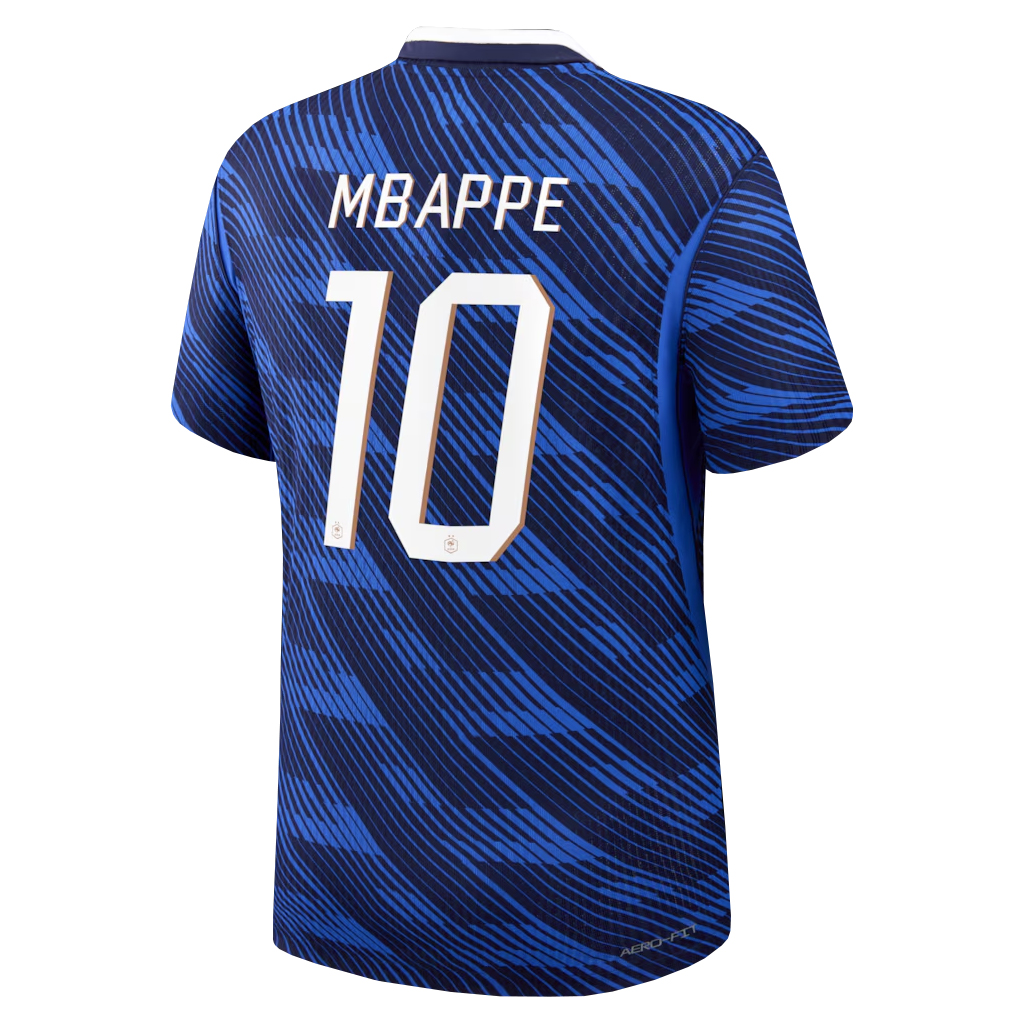 Unisex Kylian Mbappé France National Team 2026 Home Match Blue Soccer Jersey for Soccer Fans 3 Unisex Kylian Mbappé France National Team 2026 Home Match Blue Soccer Jersey for Soccer Fans - Image 3