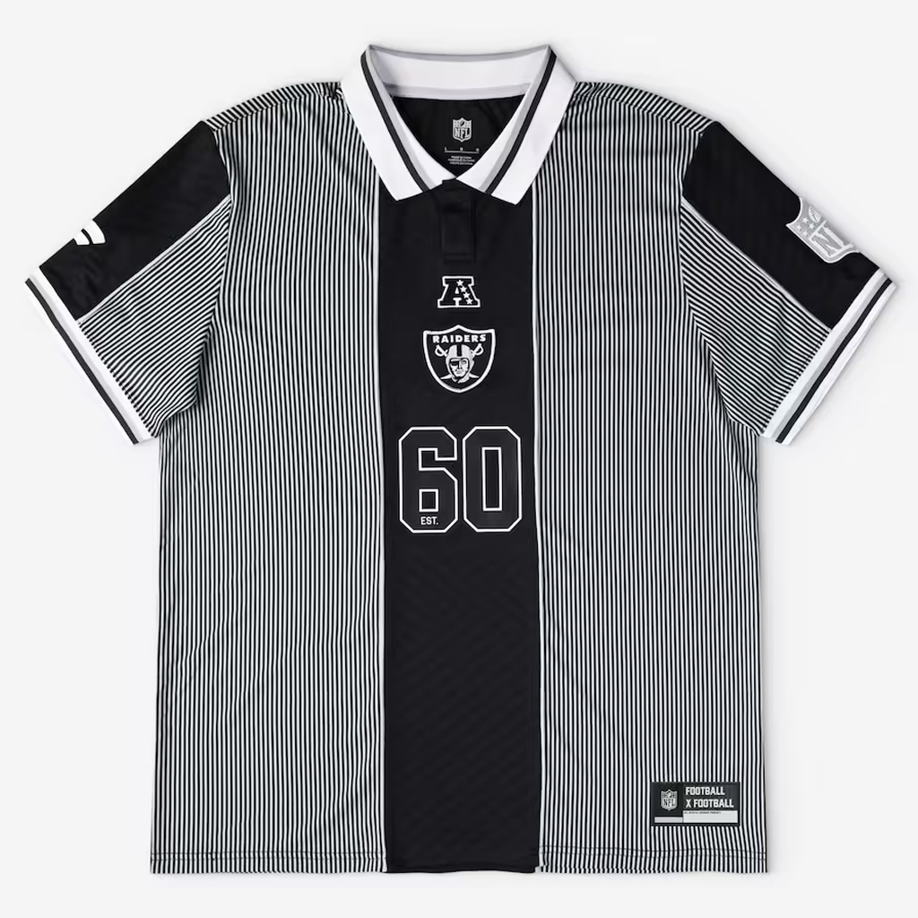 Unisex Las Vegas Raiders National Football League Black Soccer Jersey 2026 for Football Fans 1 Unisex Las Vegas Raiders National Football League Black Soccer Jersey 2026 for Football Fans