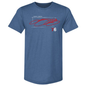 Unisex LeBron James Philadelphia 76ers Signature Graphic Shirt for Basketball Fans