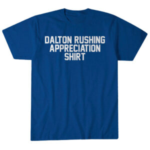 Unisex Los Angeles Dodgers Dalton Rushing Appreciation Graphic Shirt for Baseball Fans