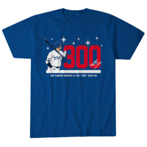 Unisex Los Angeles Dodgers Shohei Ohtani 300 Graphic Shirt for Baseball Fans