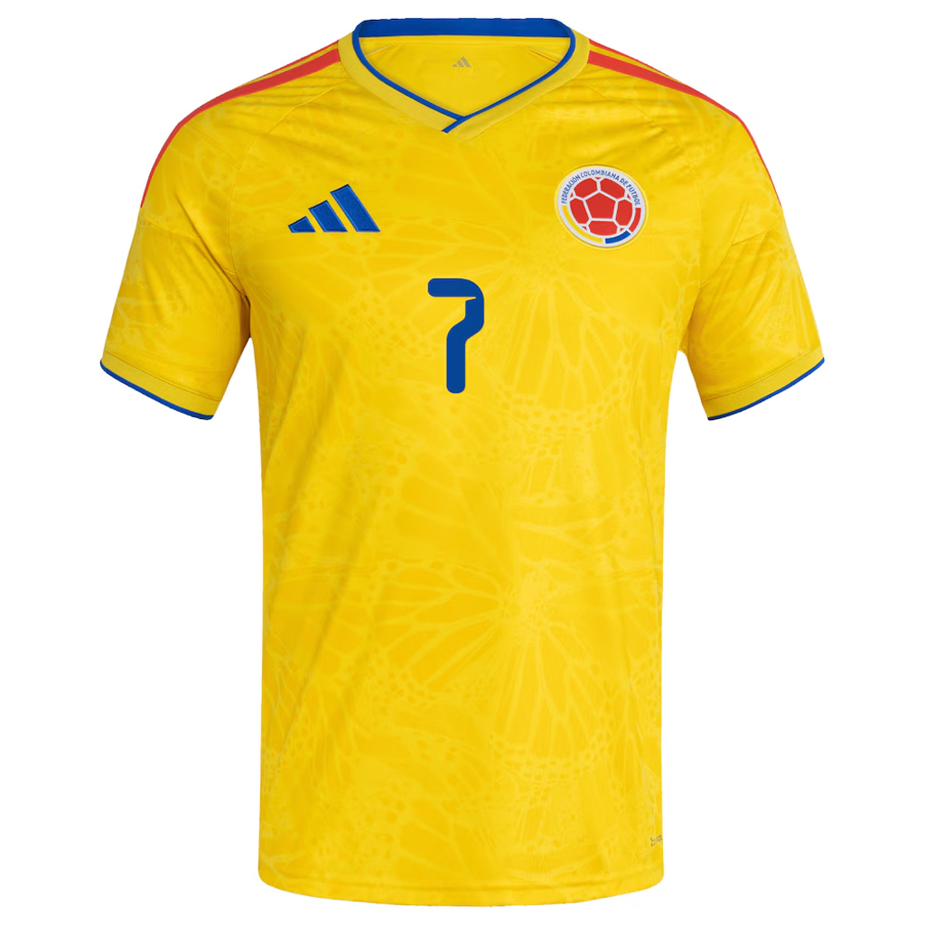 Unisex Luis Diaz Colombia National Team 2026 Home Stadium Soccer Jersey for Soccer Fans 2 Unisex Luis Diaz Colombia National Team 2026 Home Stadium Soccer Jersey for Soccer Fans - Image 2