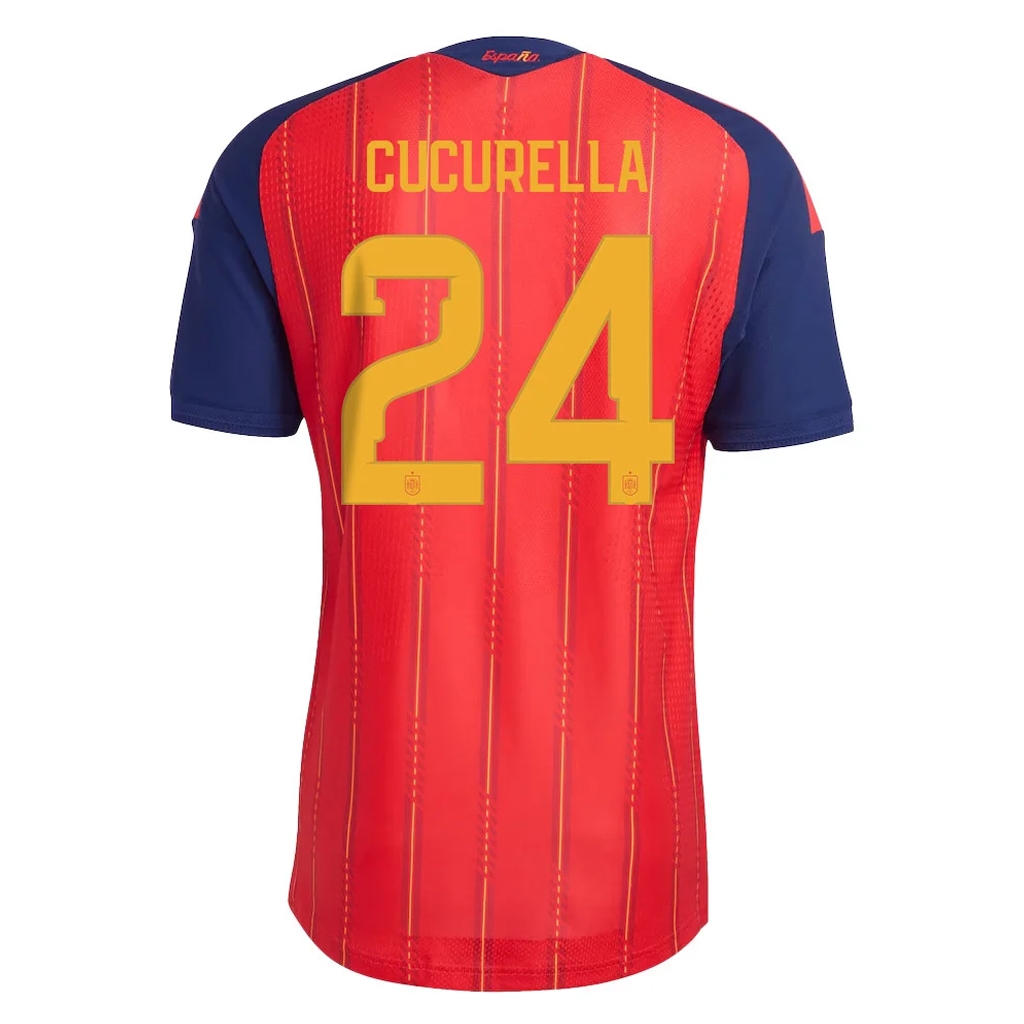 Unisex Marc Cucurella Spain National Team 2026 Home Stadium Soccer Jersey for Soccer Fans 3 Unisex Marc Cucurella Spain National Team 2026 Home Stadium Soccer Jersey for Soccer Fans - Image 3