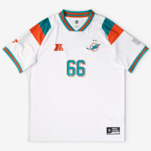 Unisex Miami Dolphins National Football League White Soccer Jersey 2026 for Football Fans