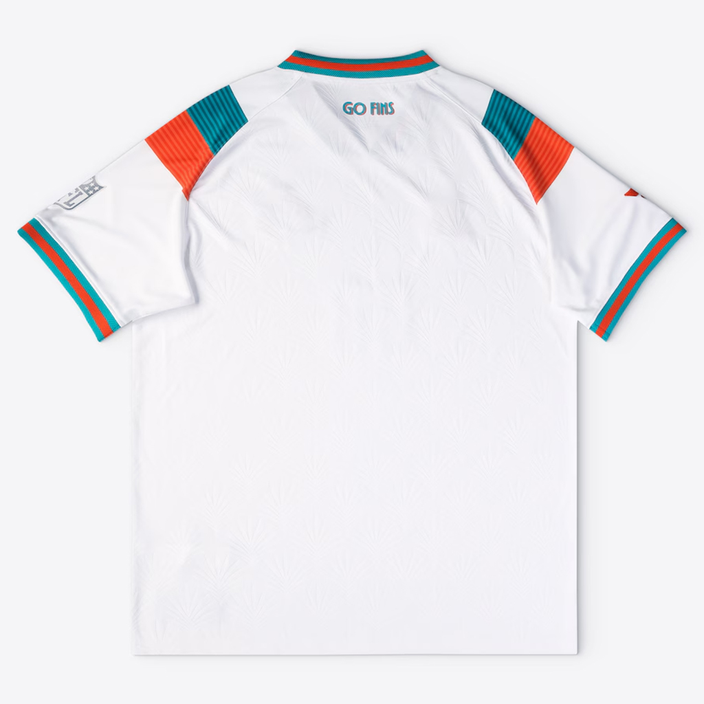 Unisex Miami Dolphins National Football League White Soccer Jersey 2026 for Football Fans 2 Unisex Miami Dolphins National Football League White Soccer Jersey 2026 for Football Fans - Image 2