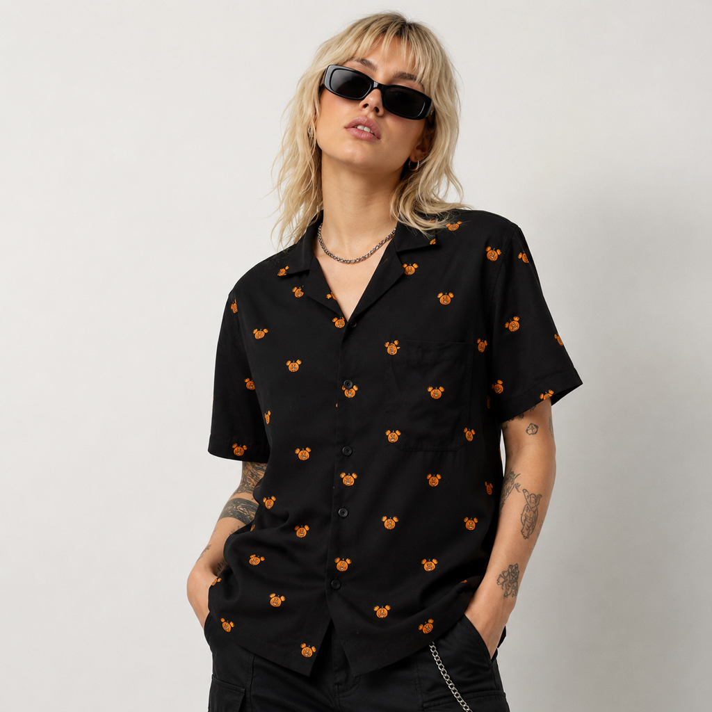 Unisex Mickey Mouse Halloween 2026 Hawaiian Shirt for Halloween Fans 4 Unisex Mickey Mouse Halloween 2026 Hawaiian Shirt for Halloween Fans - Image 4