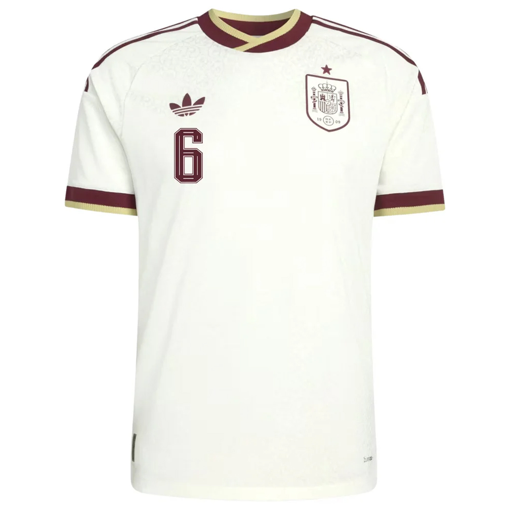 Unisex Mikel Merino Spain National Team 2026 Away Stadium Soccer Jersey for Soccer Fans 2 Unisex Mikel Merino Spain National Team 2026 Away Stadium Soccer Jersey for Soccer Fans - Image 2